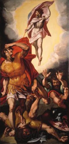 Anthonie van Montfoort De opstanding van Christus. Spain oil painting art